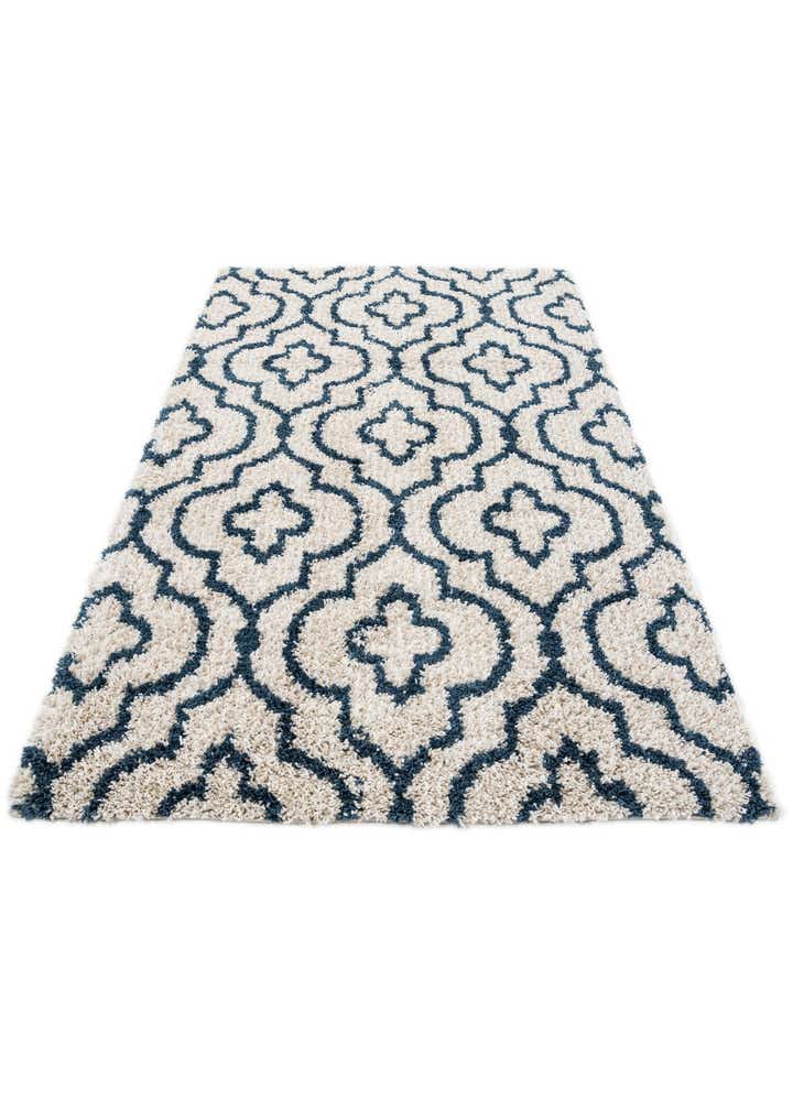 5' 3 x 7' 8 Trellis Shag Rug