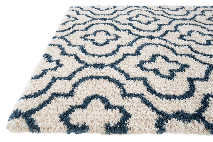 Detail image of 5' 3 x 7' 8 Trellis Shag Rug