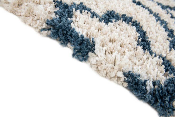 Detail image of 5' 3 x 7' 8 Trellis Shag Rug