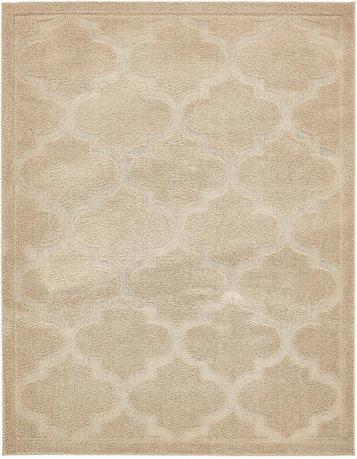 Detail image of 8' x 10' Trellis Shag Rug