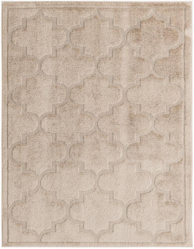 Detail image of 5' x 8' Trellis Shag Rug