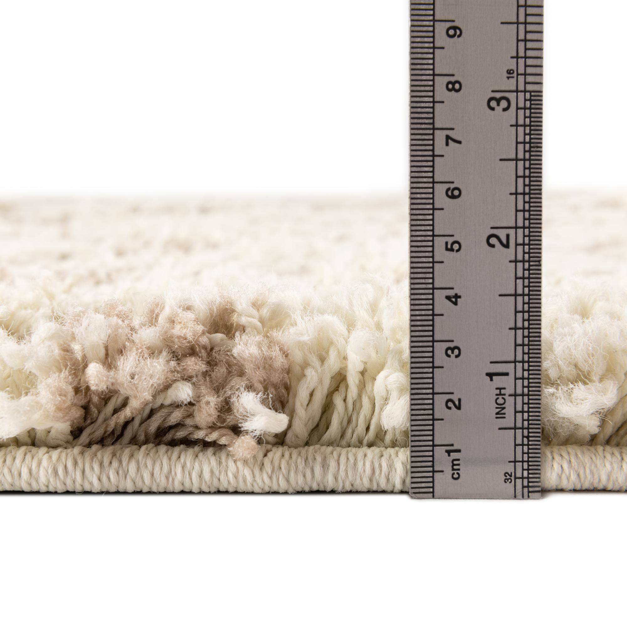 5' 3 x 8' Trellis Shag Rug