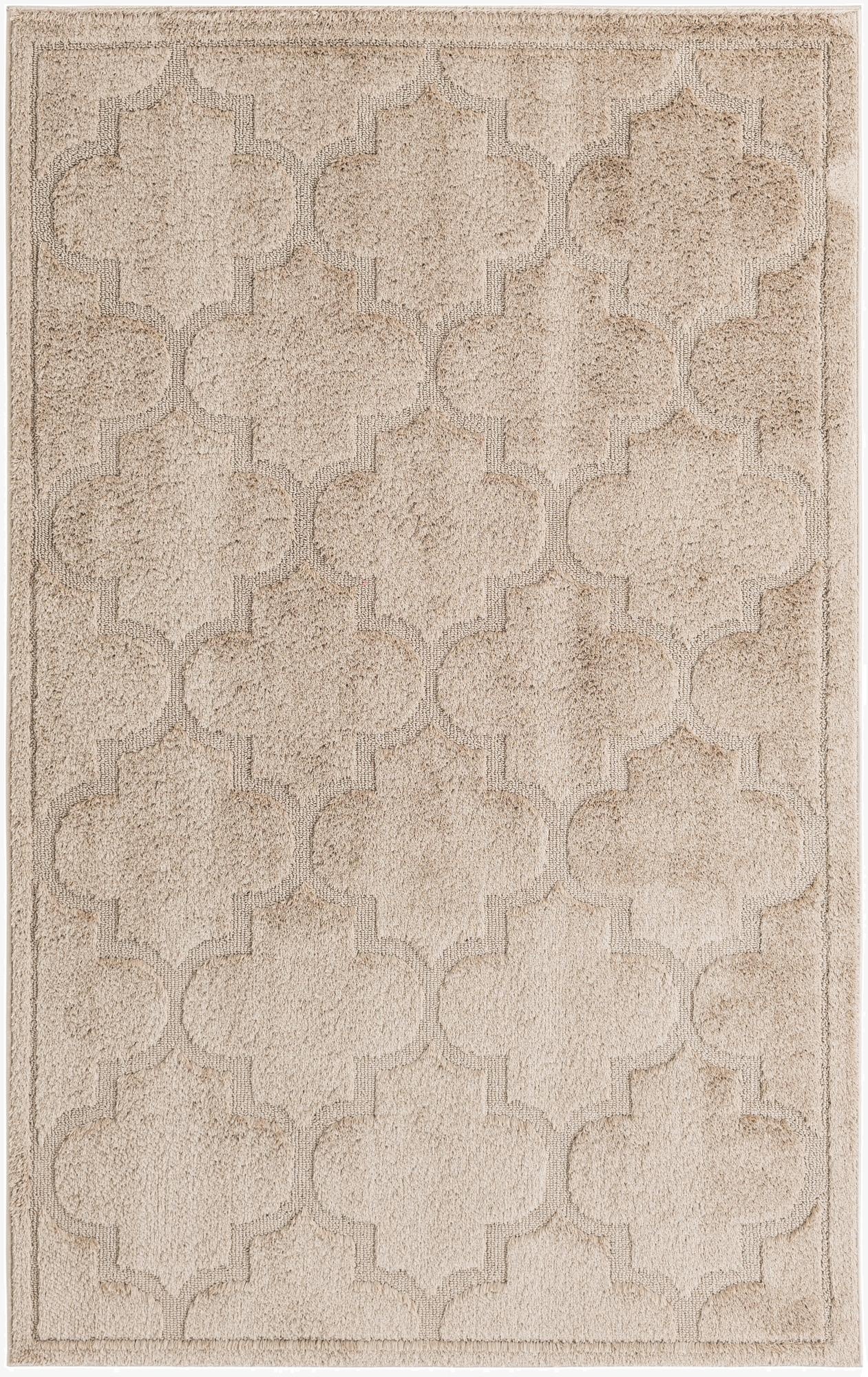 5' x 8' Trellis Shag Rug
