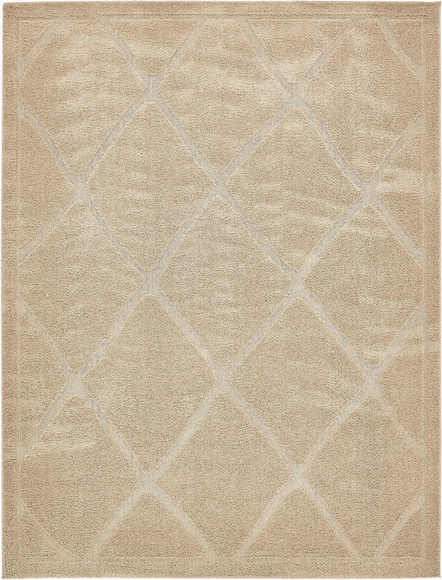 Primary image 9' x 12' Trellis Shag Rug