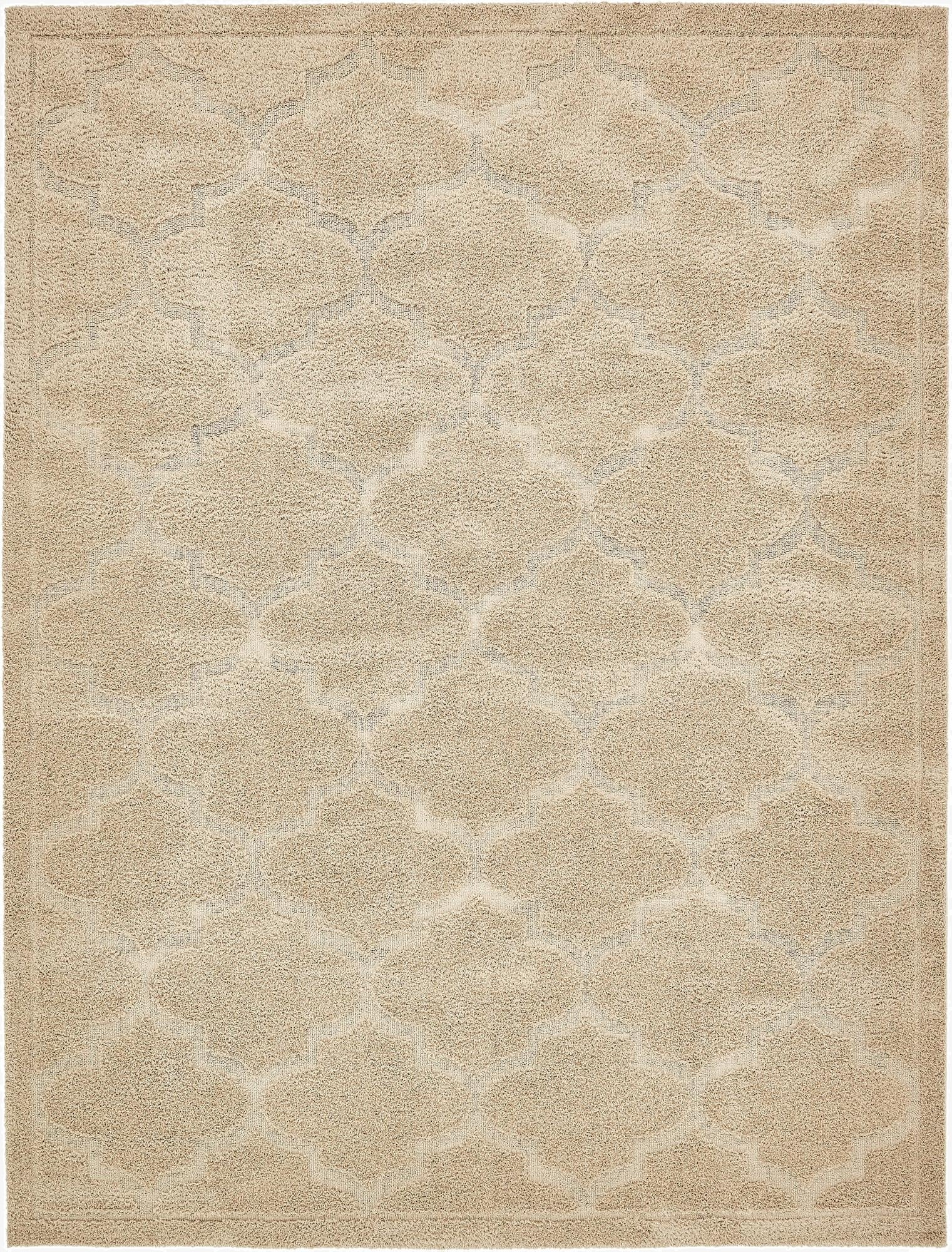9' x 12' Trellis Shag Rug