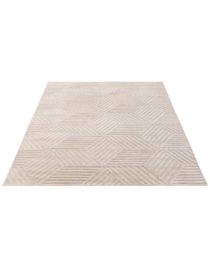 Detail image of 5' 2 x 7' 3 Trellis Textured Rug