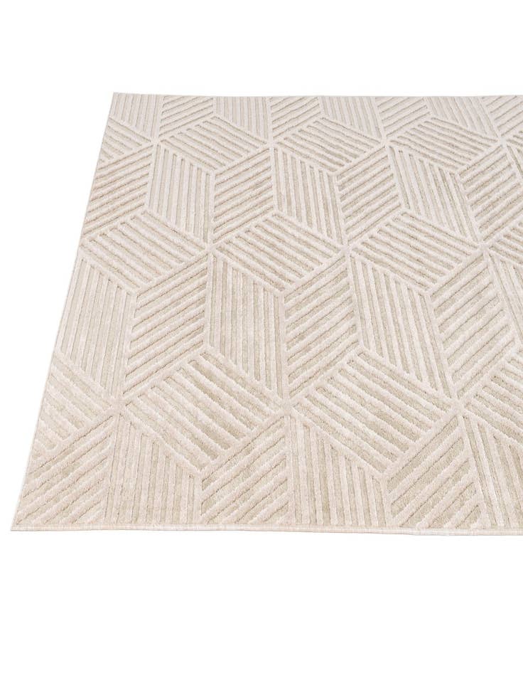 Detail image of 5' 2 x 7' 3 Trellis Textured Rug