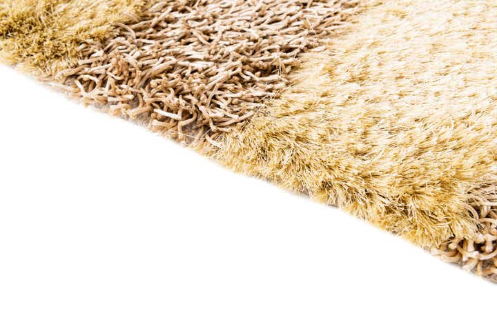 5' x 6' 8 Hand Knotted Two-Tone Shag Rug