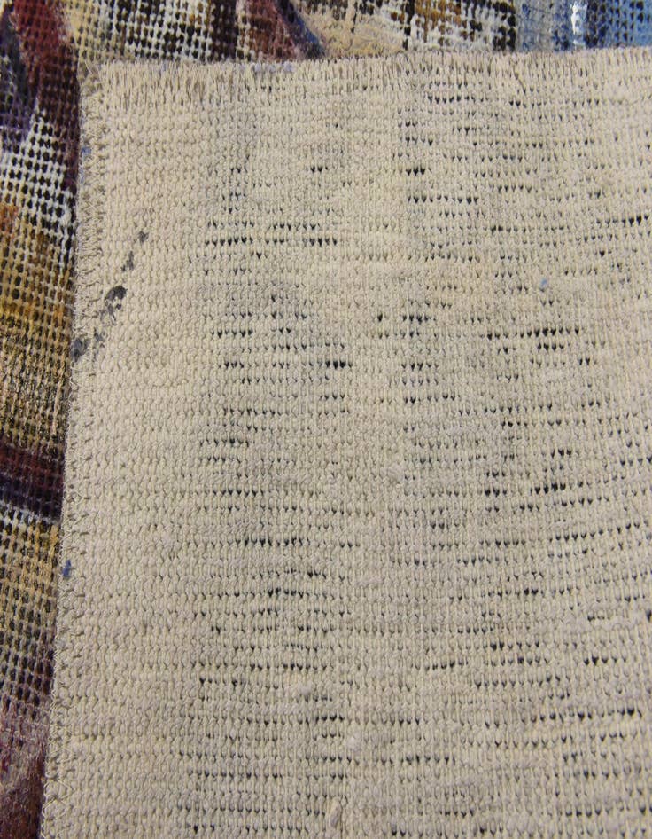 Detail image of 3' 2 x 4' 7  Hand Knotted Ultra Vintage Persian Wool Rug