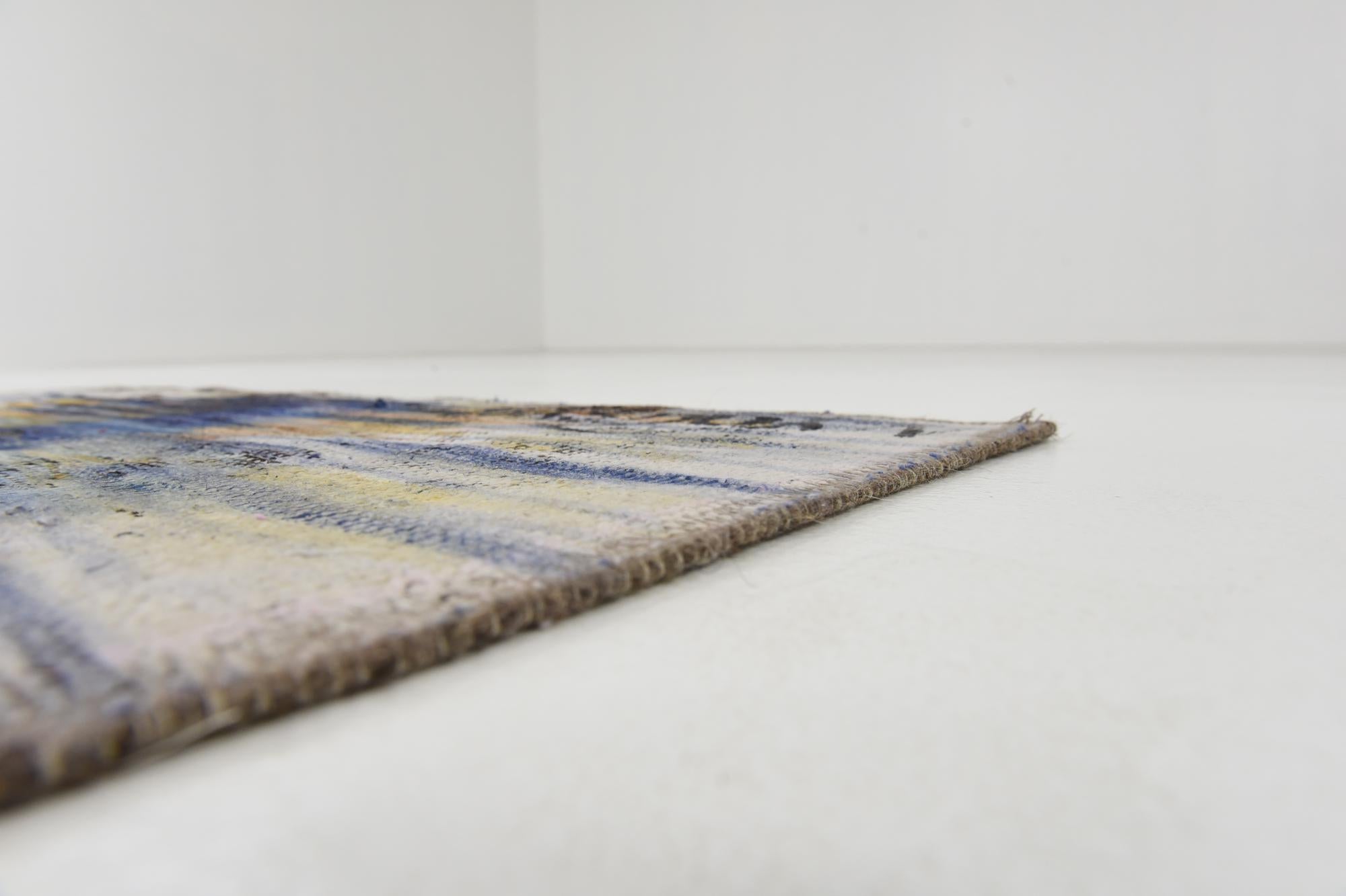 3' 2 x 4' 7 Hand Knotted Ultra Vintage Persian Wool Rug
