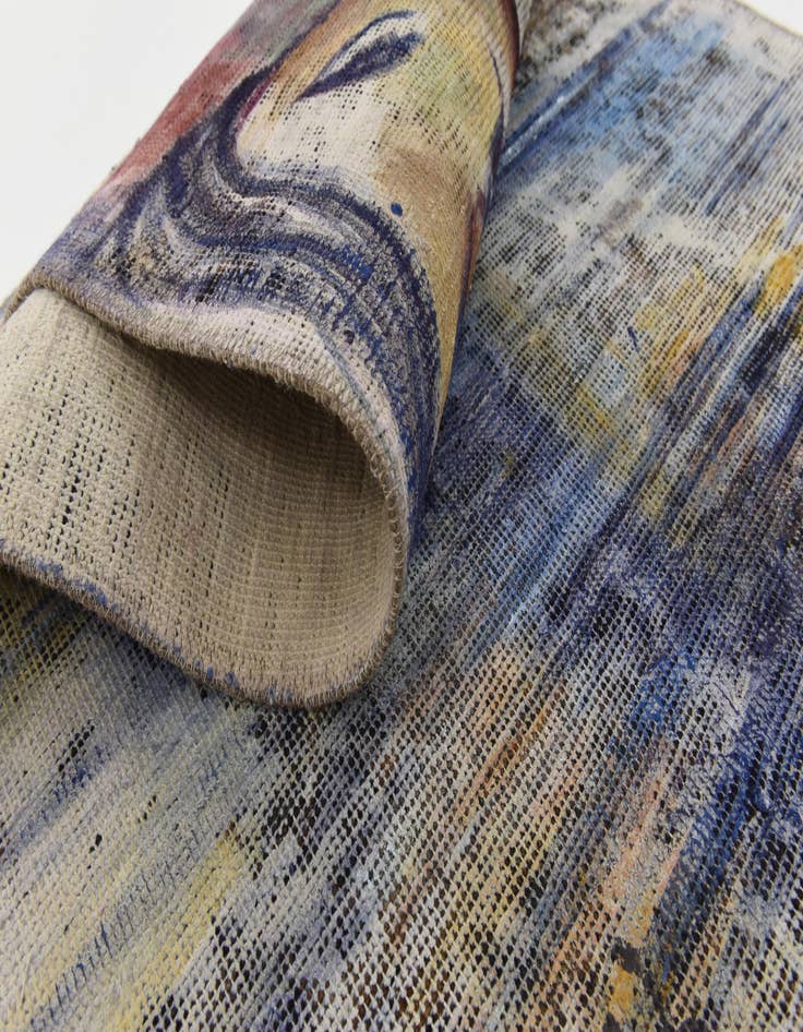 Detail image of 3' 2 x 4' 7  Hand Knotted Ultra Vintage Persian Wool Rug