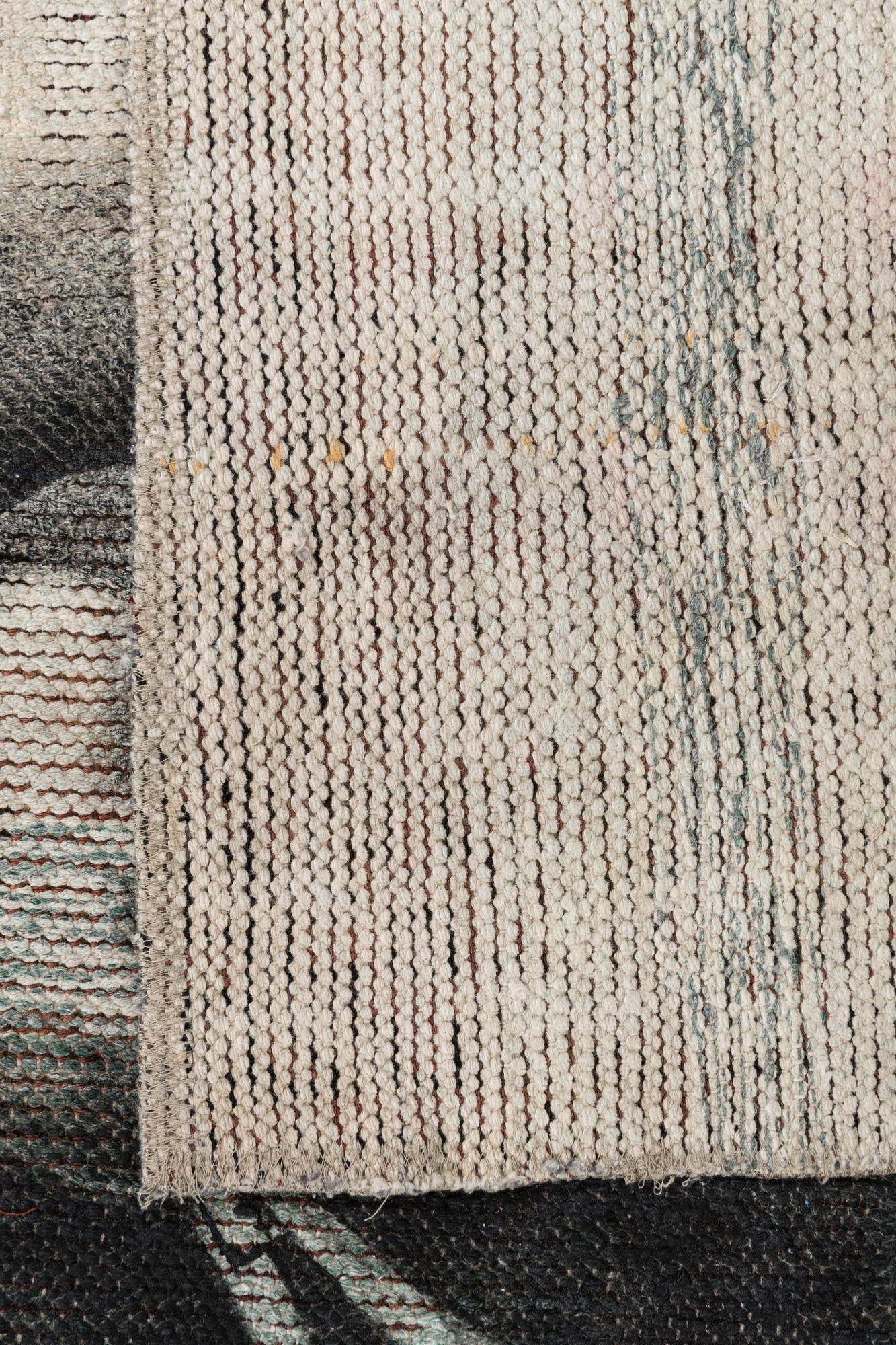 3' 4 x 5' 6 Hand Knotted Ultra Vintage Persian Wool Rug