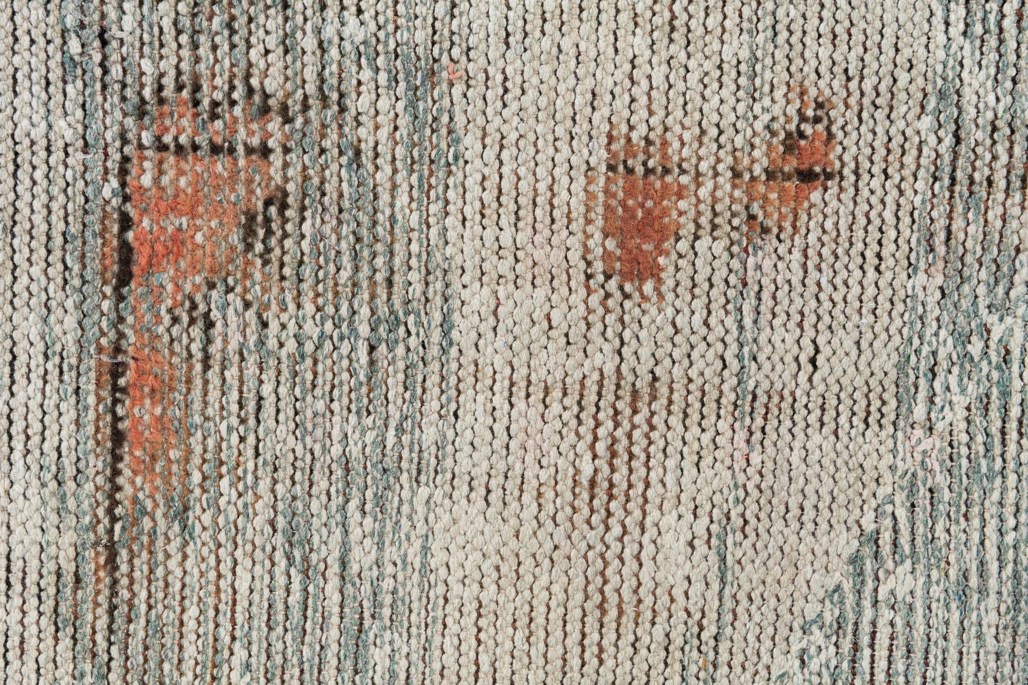3' 4 x 5' 6 Hand Knotted Ultra Vintage Persian Wool Rug