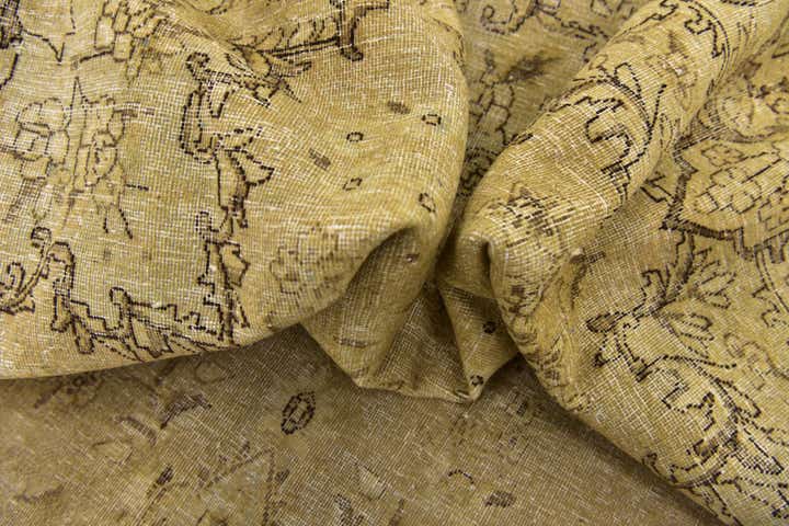 9' 5 x 13' 5 Hand Knotted Ultra Vintage Persian Wool Rug