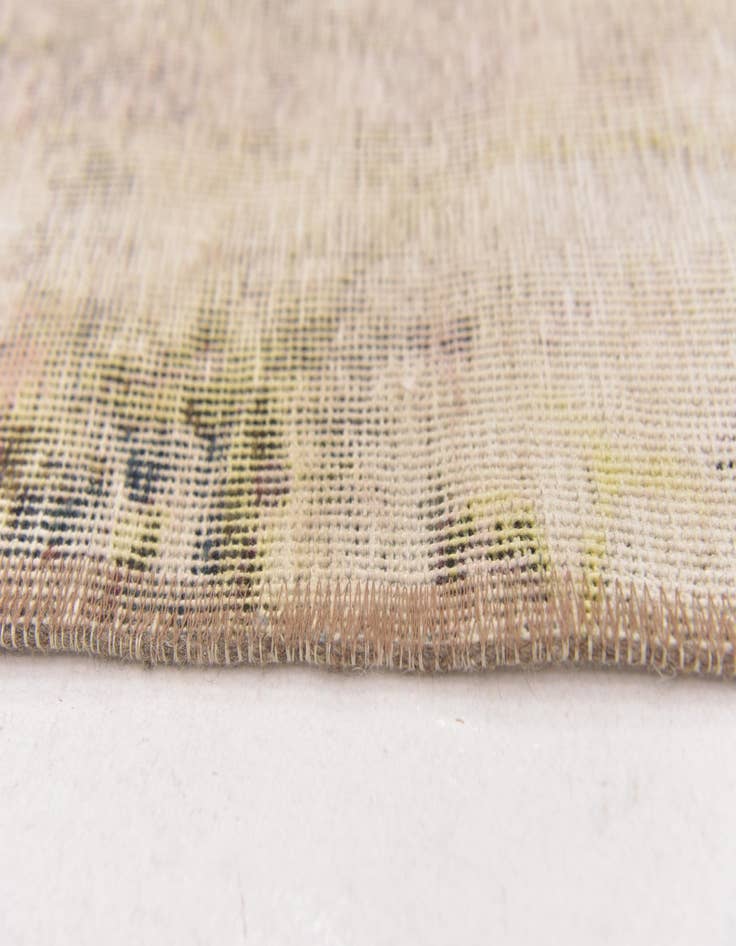 Detail image of 4' 3 x 6' 4  Hand Knotted Ultra Vintage Persian Wool Rug