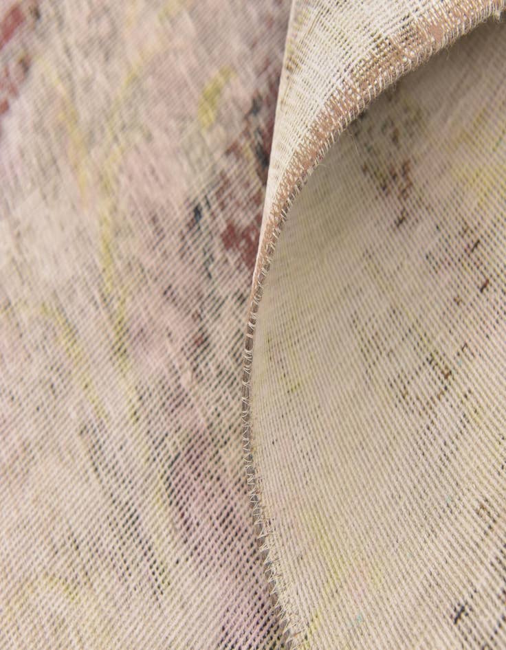 Detail image of 4' 3 x 6' 4  Hand Knotted Ultra Vintage Persian Wool Rug