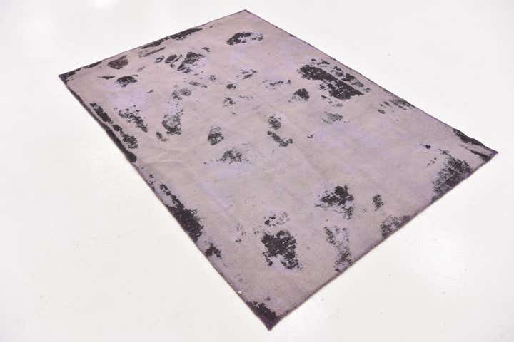 4' x 5' 10 Hand Knotted Ultra Vintage Persian Wool Rug