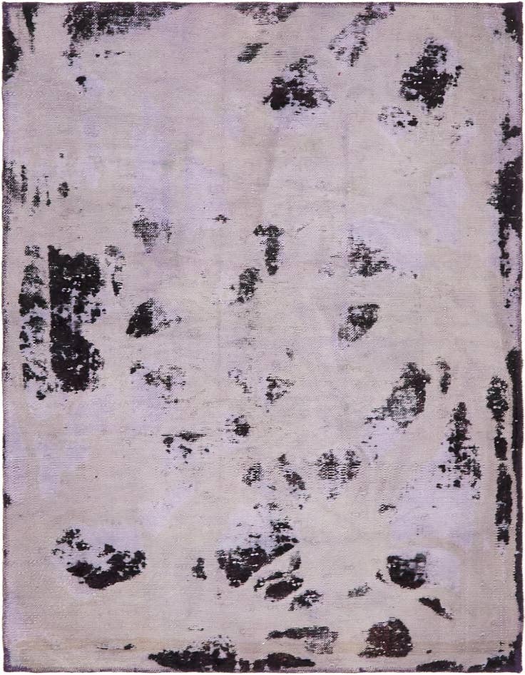 Detail image of 4' x 5' 10 Hand Knotted Ultra Vintage Persian Wool Rug