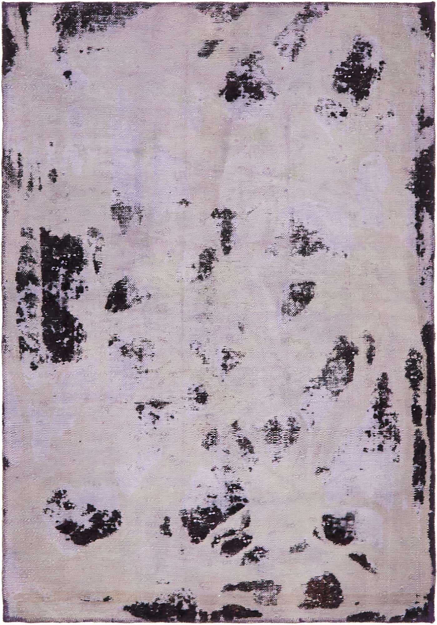 4' x 5' 10 Hand Knotted Ultra Vintage Persian Wool Rug