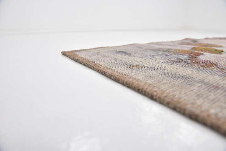 4' 2 x 7' 2 Hand Knotted Ultra Vintage Persian Wool Rug