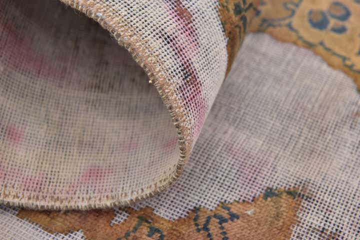 4' 2 x 7' 2 Hand Knotted Ultra Vintage Persian Wool Rug