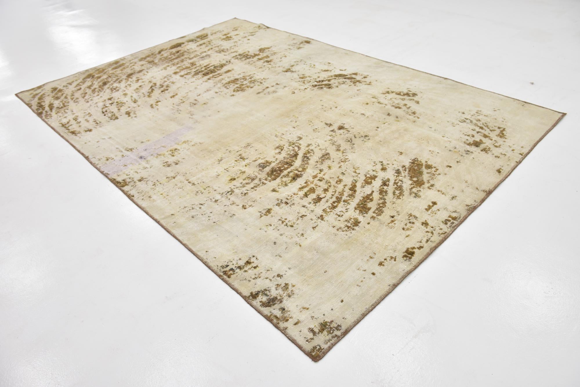 7' 7 x 11' 2 Hand Knotted Ultra Vintage Persian Wool Rug