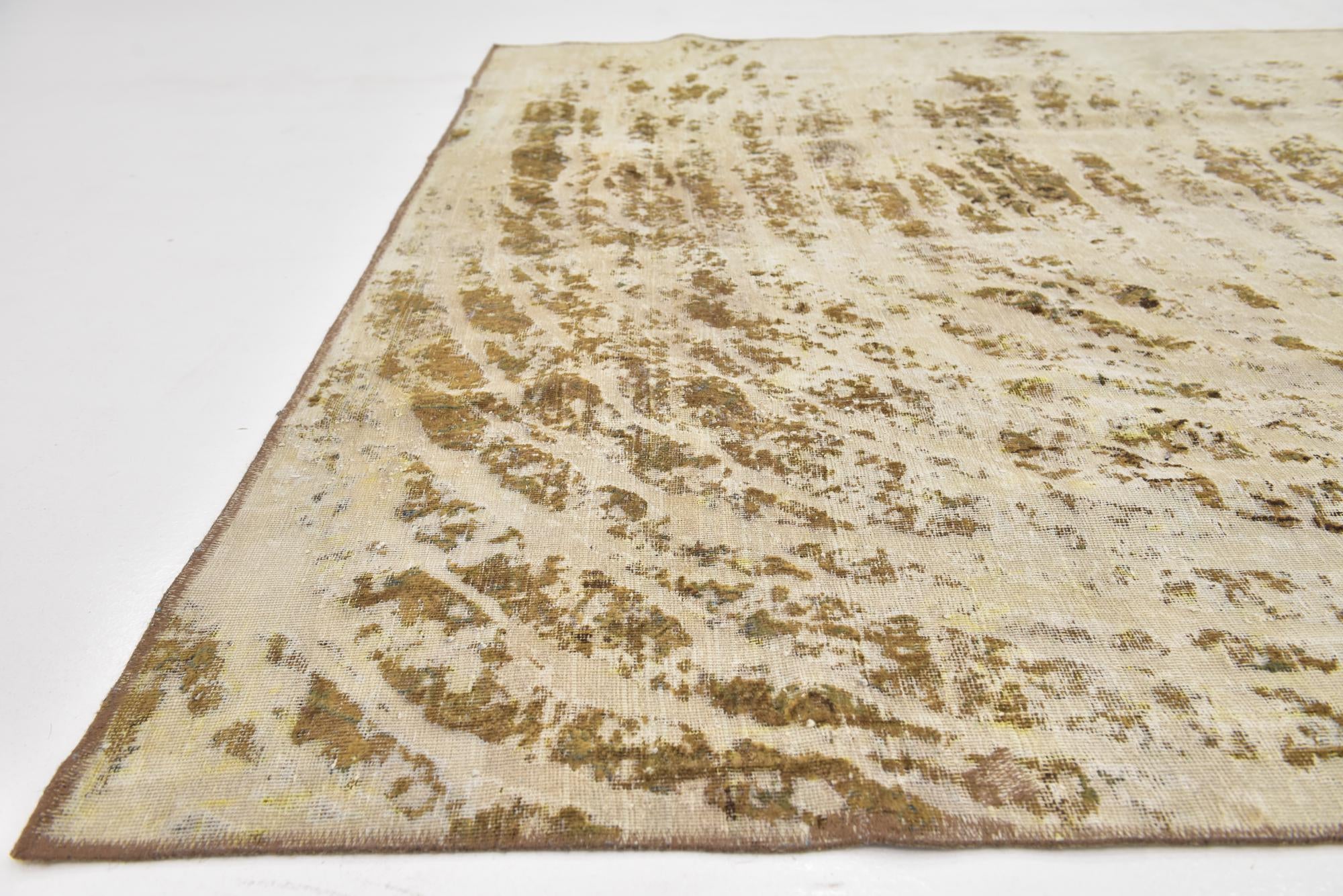 7' 7 x 11' 2 Hand Knotted Ultra Vintage Persian Wool Rug