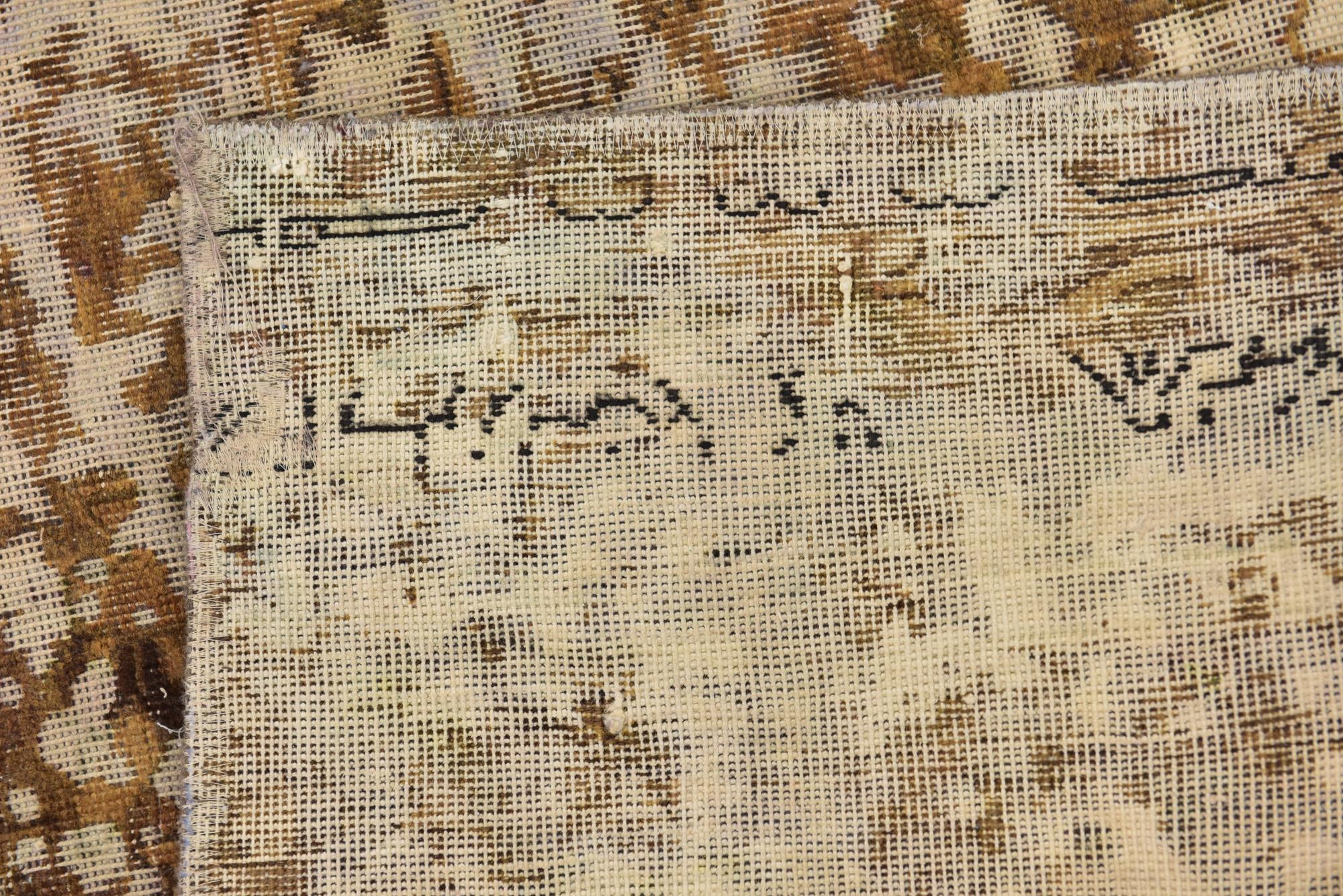 8' 2 x 9' 4 Hand Knotted Ultra Vintage Persian Wool Rug