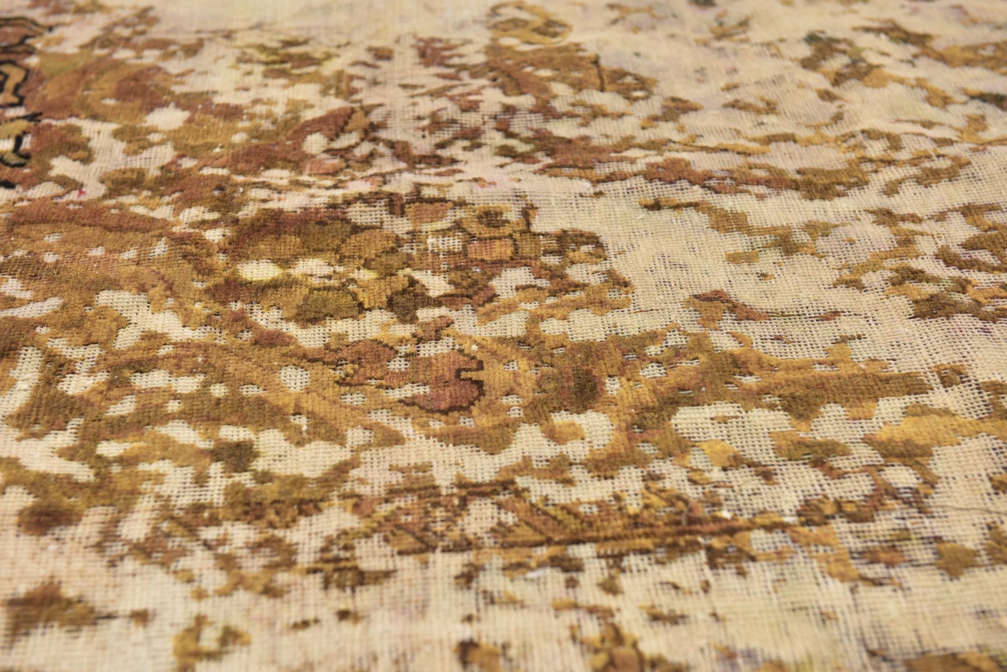 8' 2 x 9' 4 Hand Knotted Ultra Vintage Persian Wool Rug