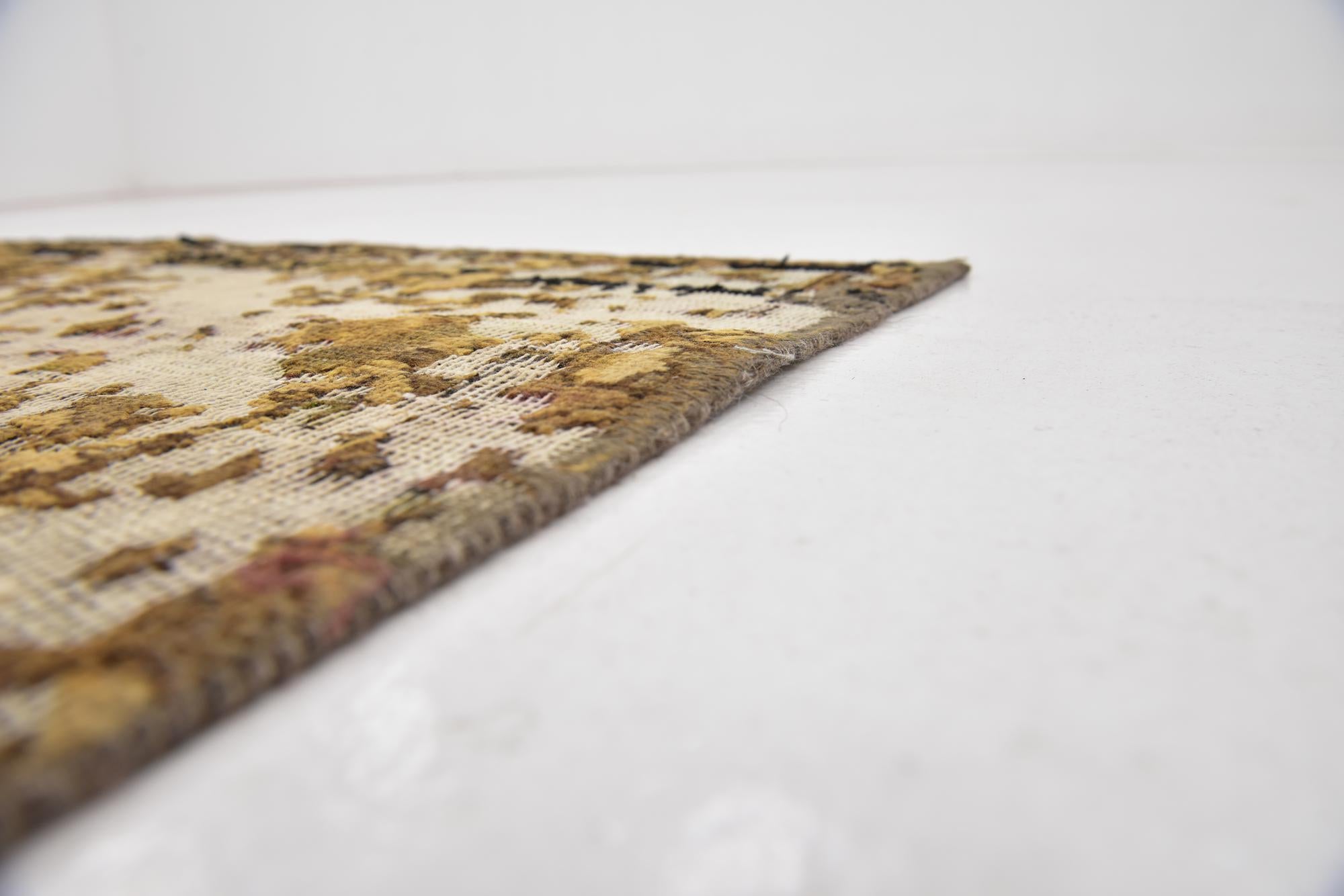 8' 2 x 9' 4 Hand Knotted Ultra Vintage Persian Wool Rug