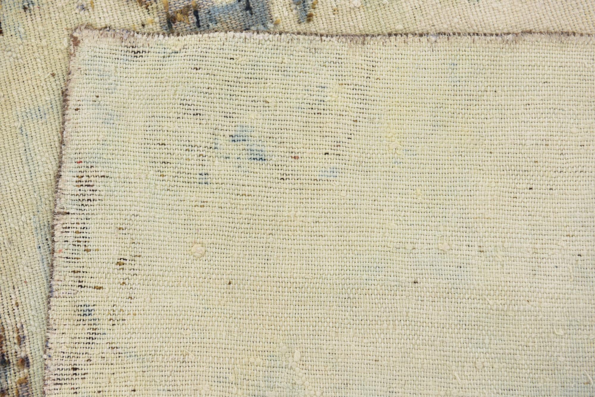 9' 4 x 11' Hand Knotted Ultra Vintage Persian Wool Rug