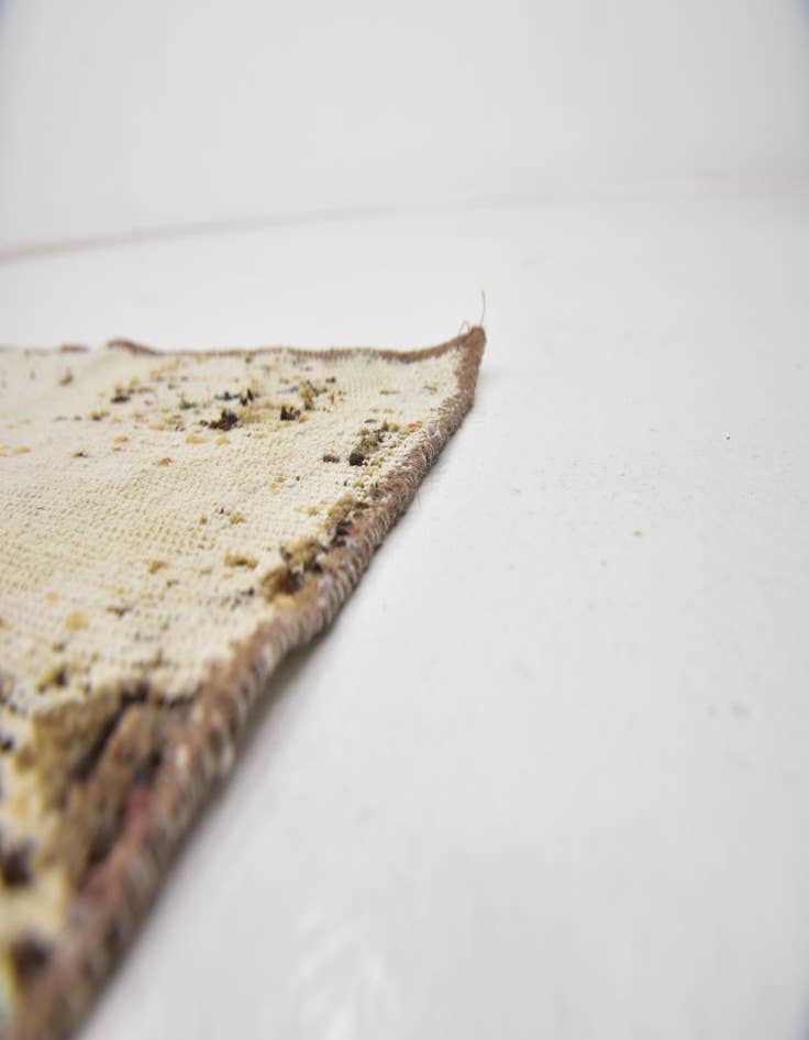 Detail image of 9' 4 x 11'  Hand Knotted Ultra Vintage Persian Wool Rug