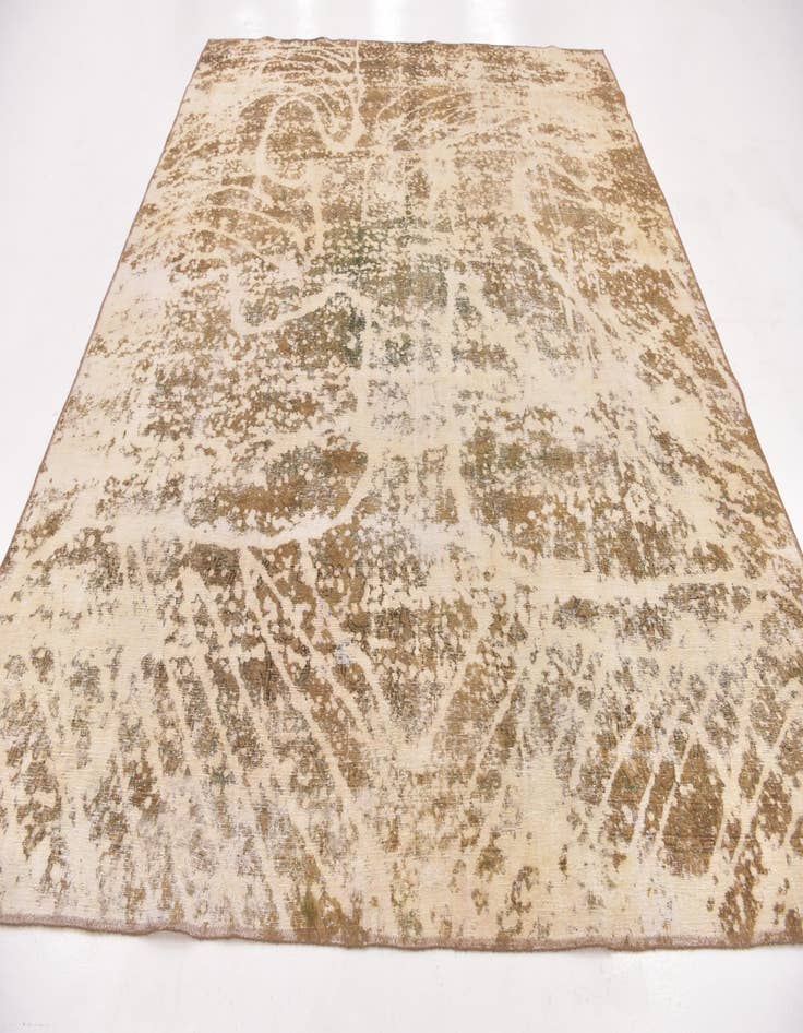 Detail image of 9' x 11' 2  Hand Knotted Ultra Vintage Persian Wool Rug