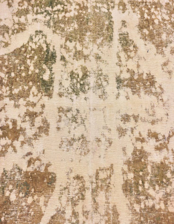 Detail image of 9' x 11' 2  Hand Knotted Ultra Vintage Persian Wool Rug