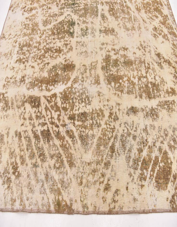 Detail image of 9' x 11' 2  Hand Knotted Ultra Vintage Persian Wool Rug