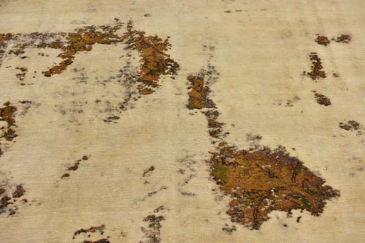 6' x 9' Hand Knotted Ultra Vintage Persian Wool Rug