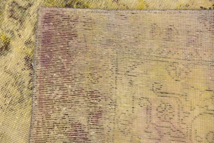 190cm x 275cm Handgeknoopt Ultra Vintage Perzisch Wol Vloerkleed