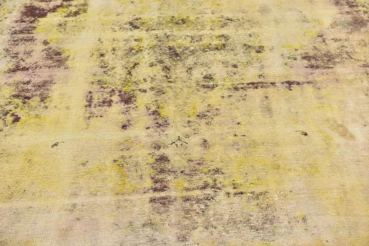 190cm x 275cm Handgeknoopt Ultra Vintage Perzisch Wol Vloerkleed