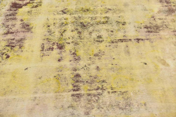 Detailfoto van 190cm x 275cm Handgeknoopt Ultra Vintage Perzisch Wol Vloerkleed
