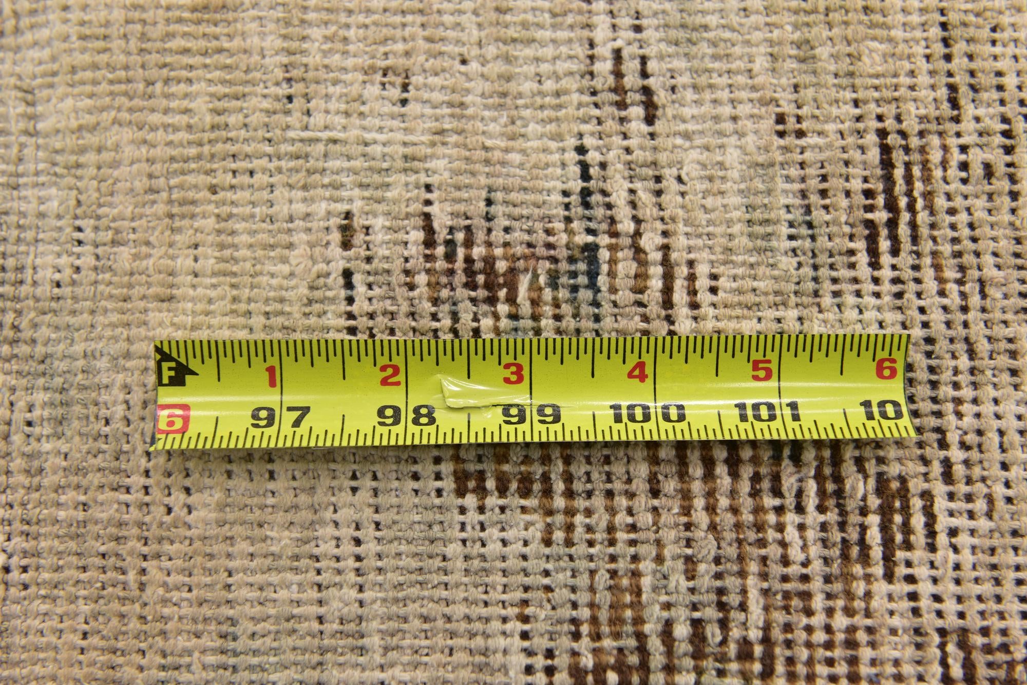 5' 10 x 8' 5 Hand Knotted Ultra Vintage Persian Wool Rug