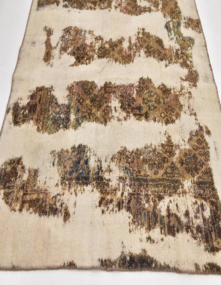 Detail image of 5' 10 x 8' 5  Hand Knotted Ultra Vintage Persian Wool Rug