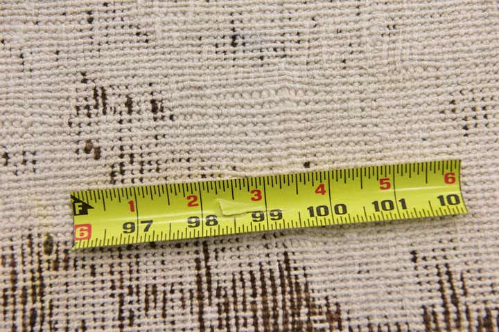 6' x 8' Hand Knotted Ultra Vintage Persian Wool Rug