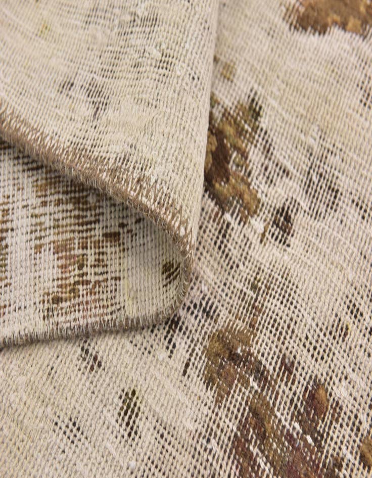 Detail image of 6' x 8'  Hand Knotted Ultra Vintage Persian Wool Rug