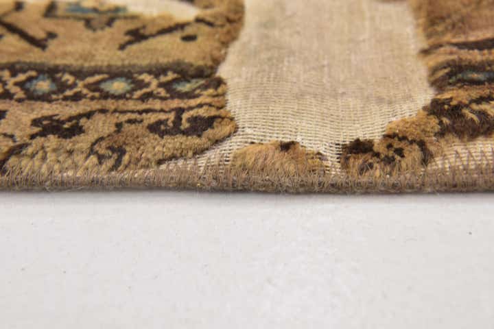 195cm x 255cm Handgeknüpft Ultra Vintage Persisch Wolle Teppich