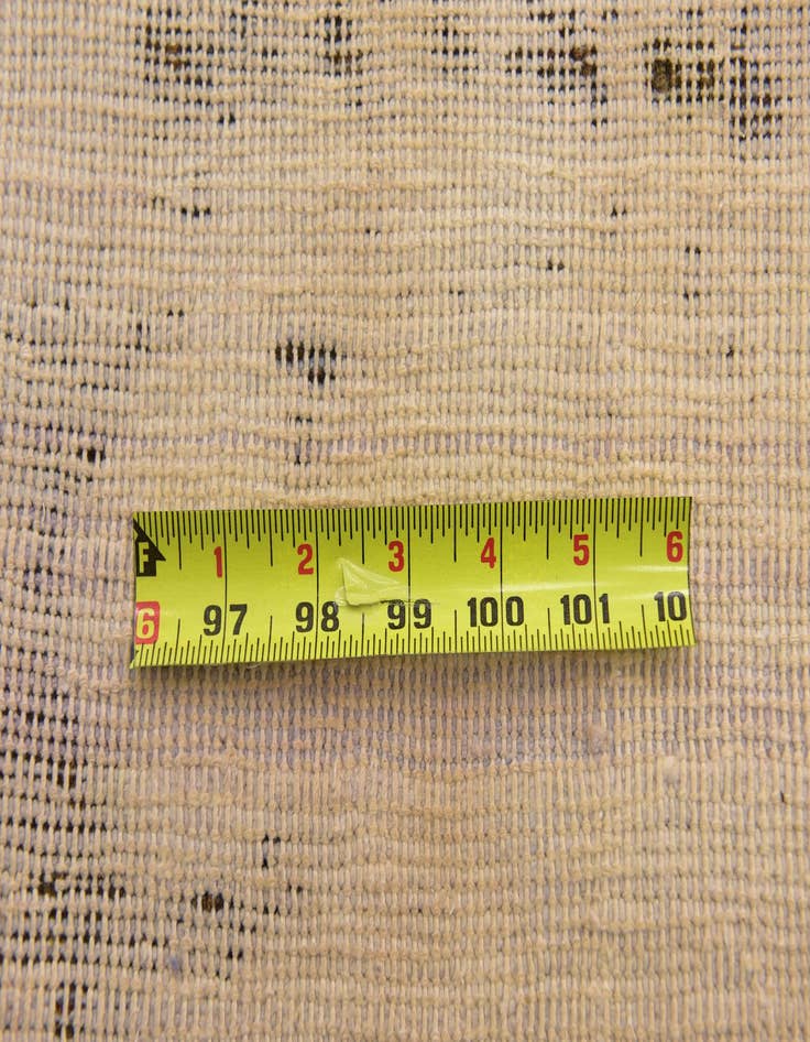 Detail image of 6' 6 x 9' 6  Hand Knotted Ultra Vintage Persian Wool Rug