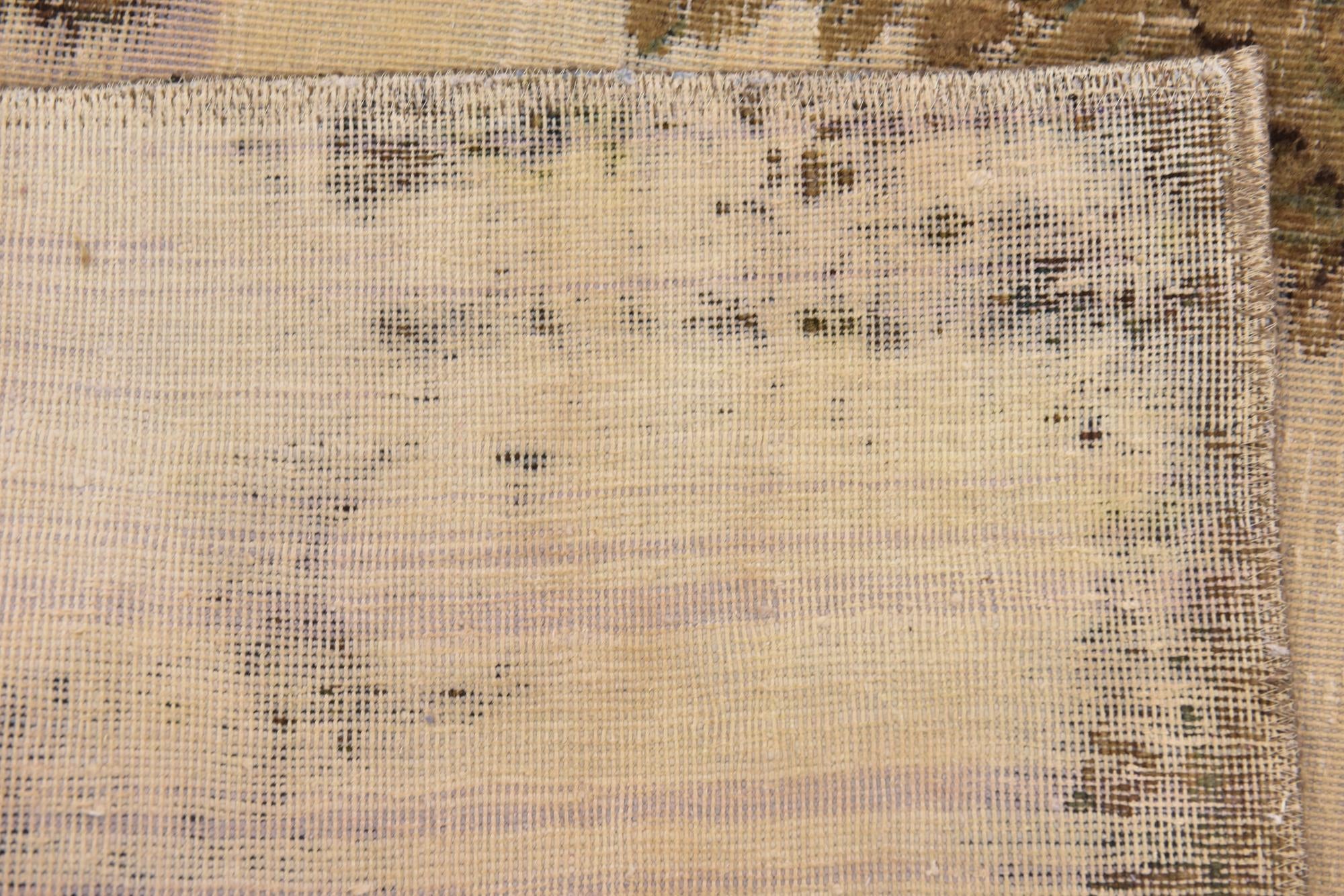6' 6 x 9' 6 Hand Knotted Ultra Vintage Persian Wool Rug