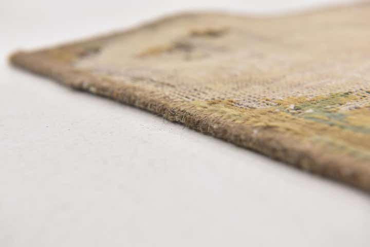 6' 6 x 9' 6 Hand Knotted Ultra Vintage Persian Wool Rug