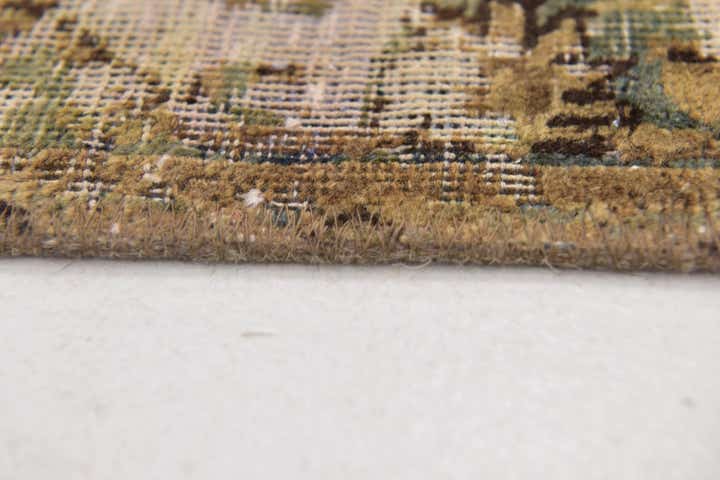 6' 6 x 9' 6 Hand Knotted Ultra Vintage Persian Wool Rug