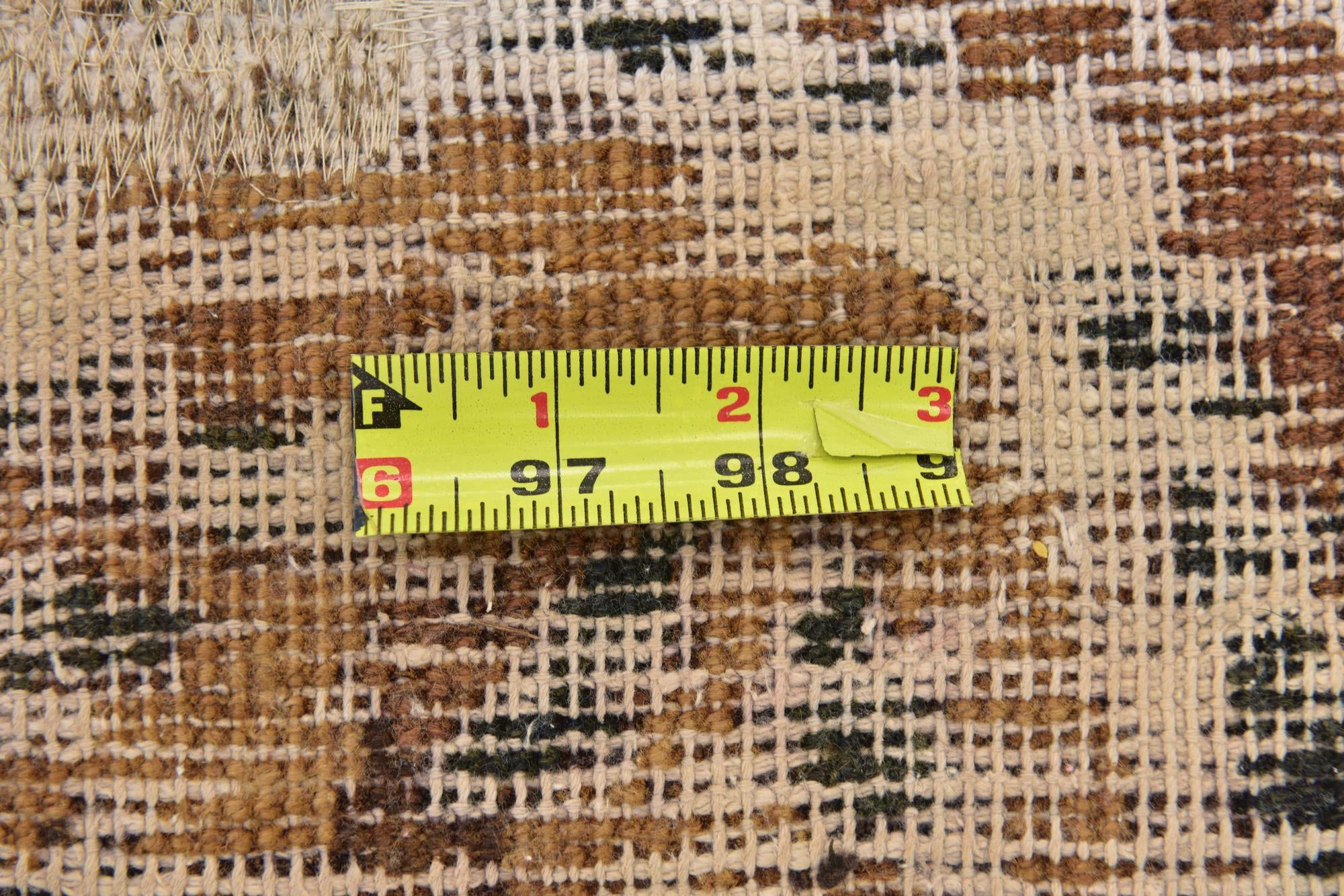 4' x 5' 10 Hand Knotted Ultra Vintage Persian Wool Rug