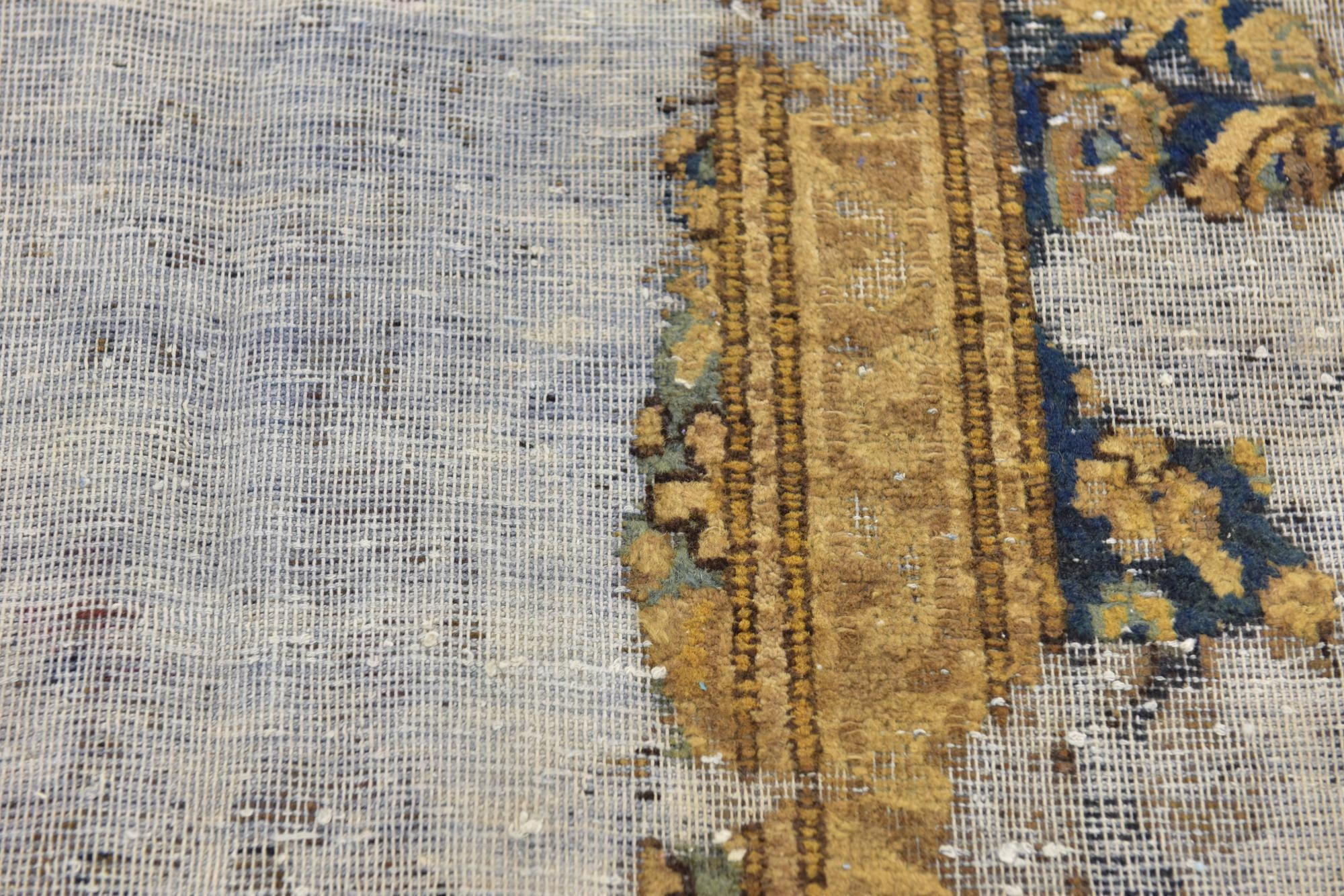 3' 3 x 5' Hand Knotted Ultra Vintage Persian Wool Rug